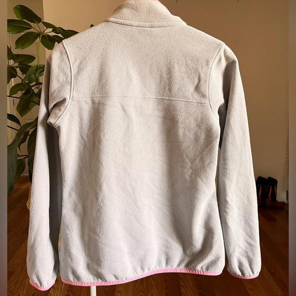 Patagonia Pink Pull Over Fleece Size XS Women’s - Picture 4 of 4